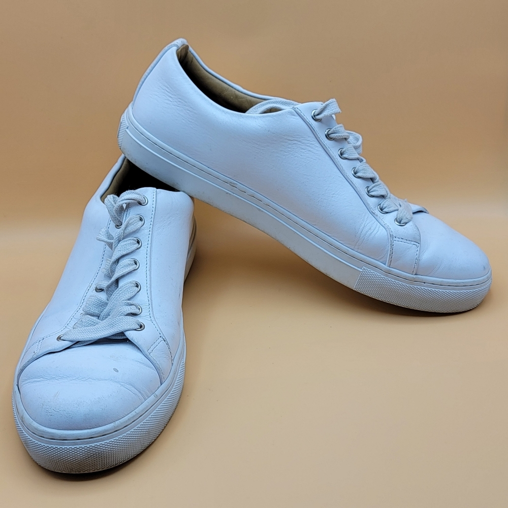 Thursday Everyday Classic Handmade White Men's Sneakers SIZE 10.5 #1665